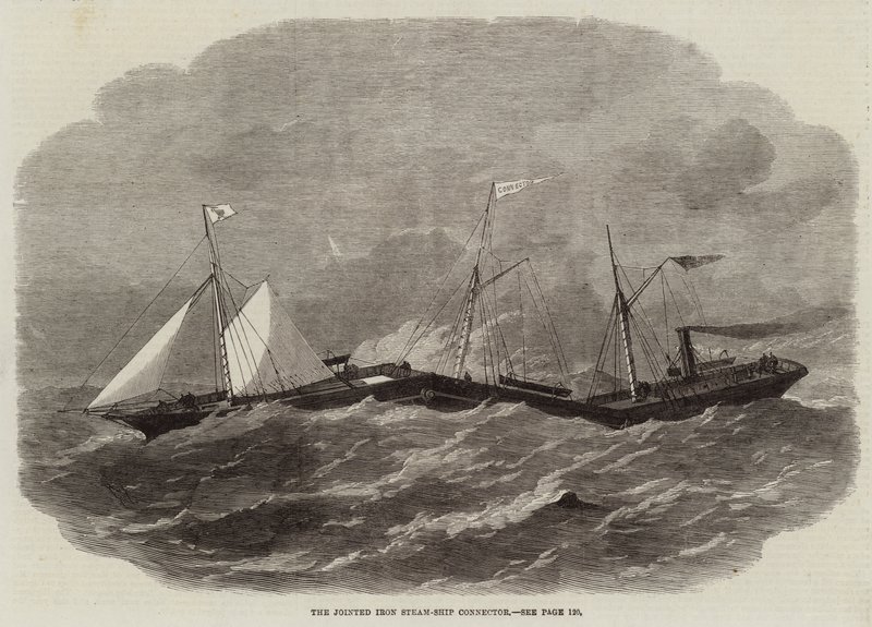 Il connettore della nave a vapore articolata da Edwin Weedon