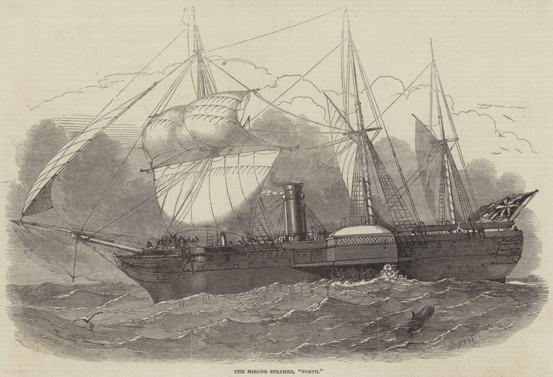 Il piroscafo mancante, Forth da Edwin Weedon
