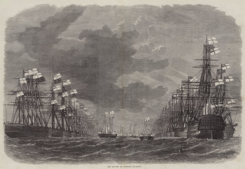 La Rivista a Spithead da Edwin Weedon