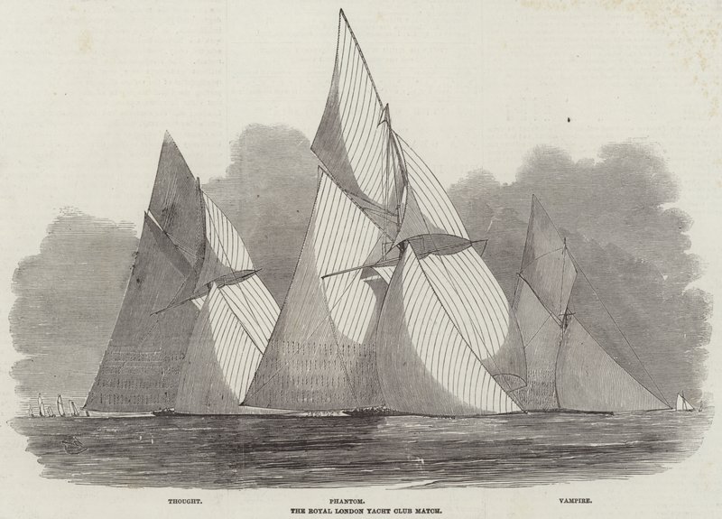 La gara del Royal London Yacht Club da Edwin Weedon