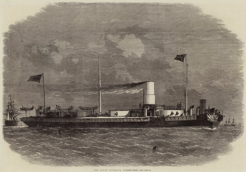 La nave torretta Royal Sovereign da Edwin Weedon
