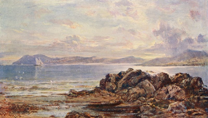Tempo Estivo nella Baia di Dublino da Edwin Hayes