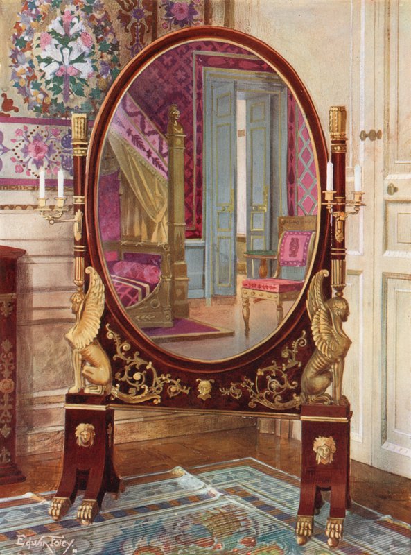 Psiche e il letto di Napoleone I da Edwin John Foley