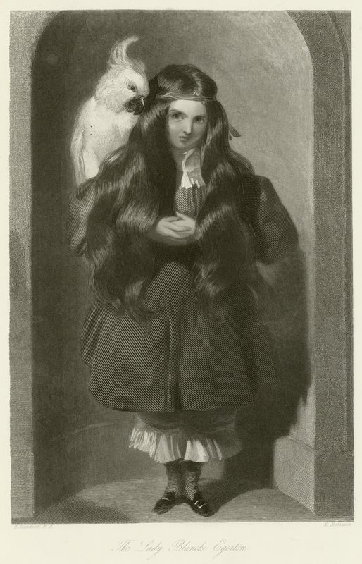 La Signora Blanche Egerton da Edwin Landseer