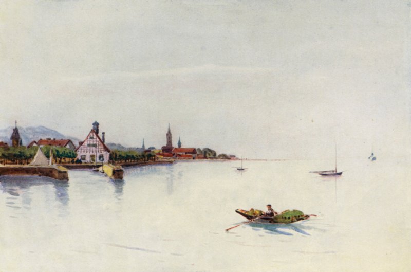 Il Reno: Bregenz, Boden See, Lago di Costanza da Effie Jardine