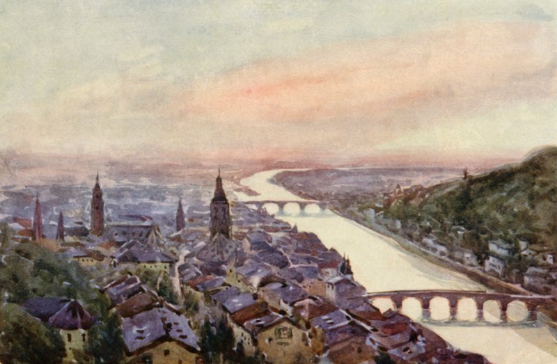 Il Reno: Heidelberg e il Neckar da Effie Jardine