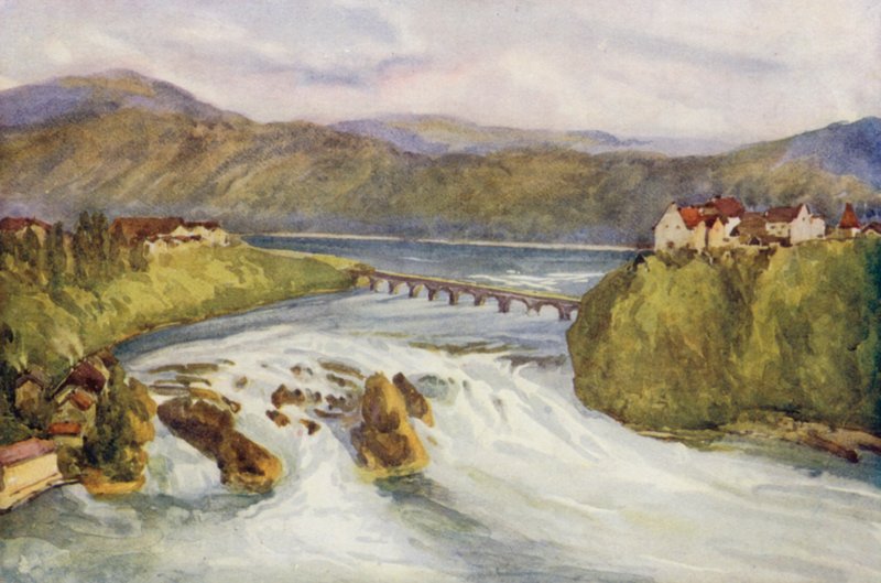 Il Reno: Le cascate del Reno, Sciaffusa da Effie Jardine