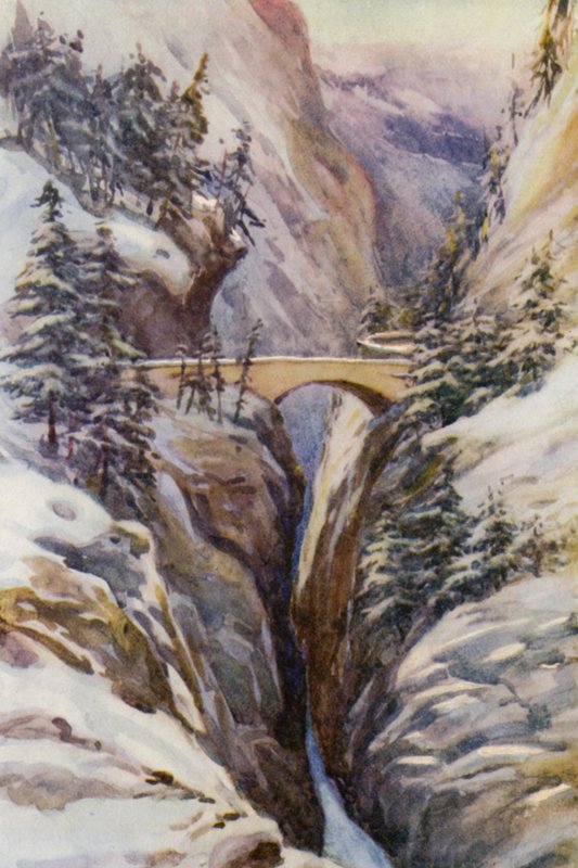 Il Reno: La Gola della Via Mala da Effie Jardine
