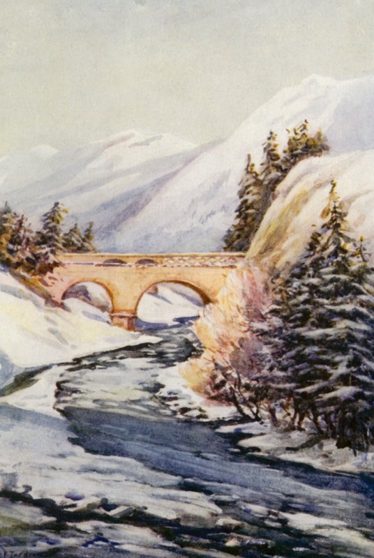 Il Reno: Il Ponte del Reno a Thusis da Effie Jardine
