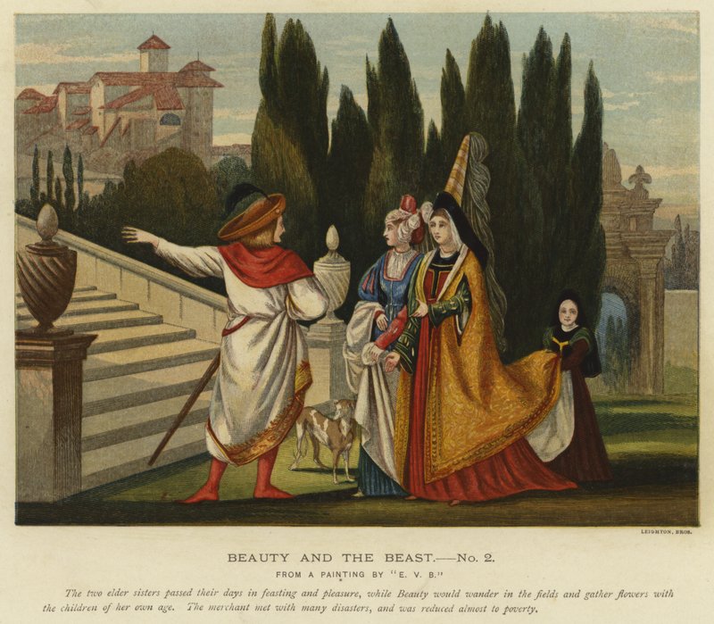 Scena da La Bella e la Bestia da Eleanor Vere Boyle