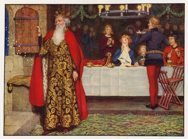 Canti: Buon re Venceslao da Eleanor Fortescue Brickdale