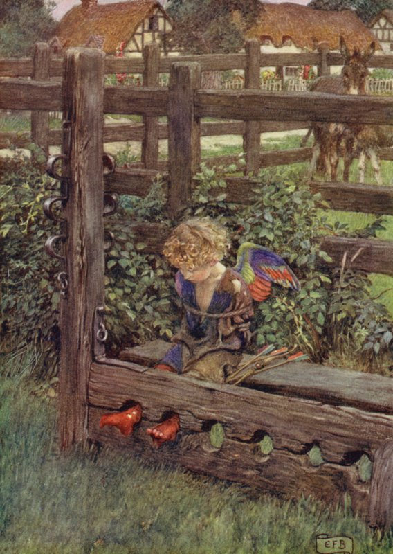 Qualcuno è stato ingannato da una lacrima Che come una perla disdegna di indossare? Qui sta il ladro da Eleanor Fortescue Brickdale