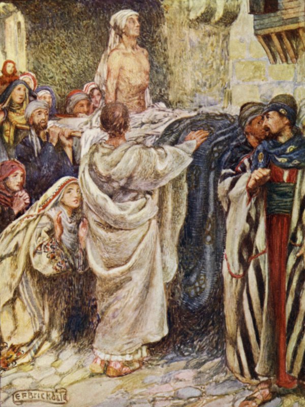 Il figlio della vedova risuscitato a Nain da Eleanor Fortescue Brickdale