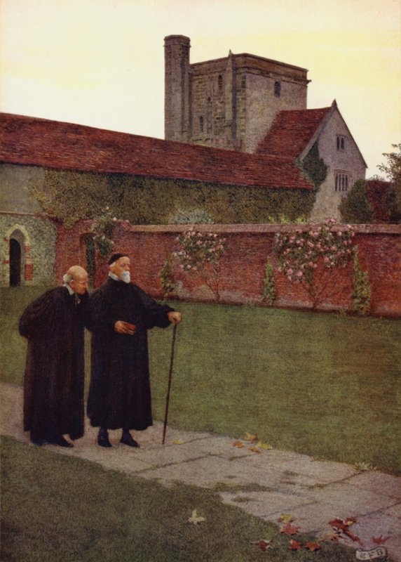Non legato al mondo dalla cura Della fama pubblica o del respiro privato da Eleanor Fortescue Brickdale