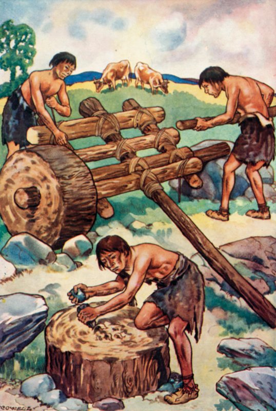 Costruzione della prima macchina da Elise H. Stewart
