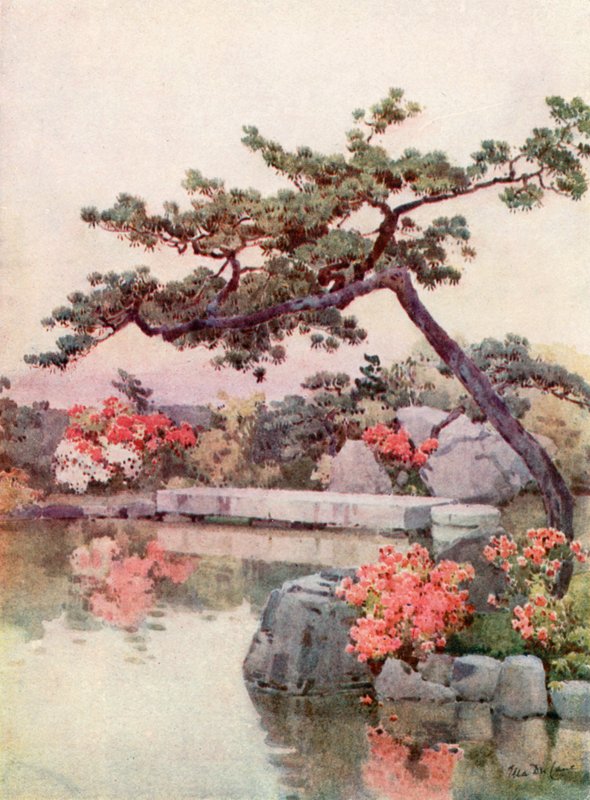 Azalee in un giardino di Kyoto da Ella Du Cane