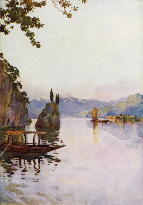 Il punto di Bellagio, Lago di Como da Ella Du Cane