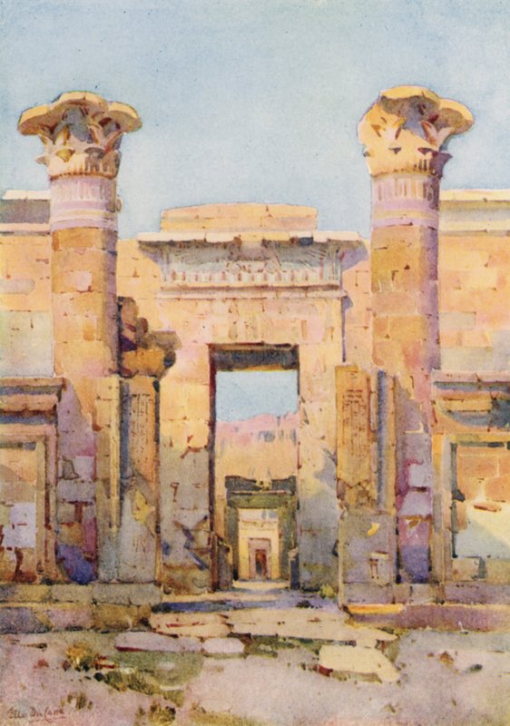 Medinet-Habu da Ella Du Cane