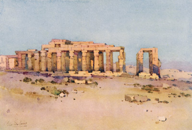 Il Ramesseum da Ella Du Cane