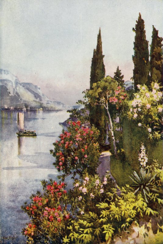 Villa Giulia, Lago di Como da Ella Du Cane