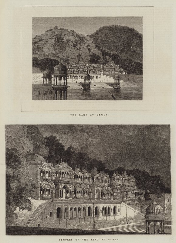 Vedute in India da Emile Theodore Therond