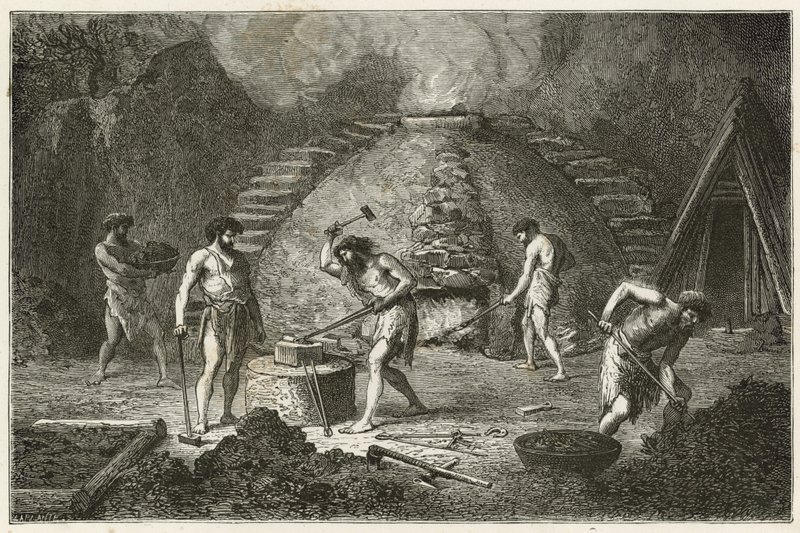 Il forno primitivo per l