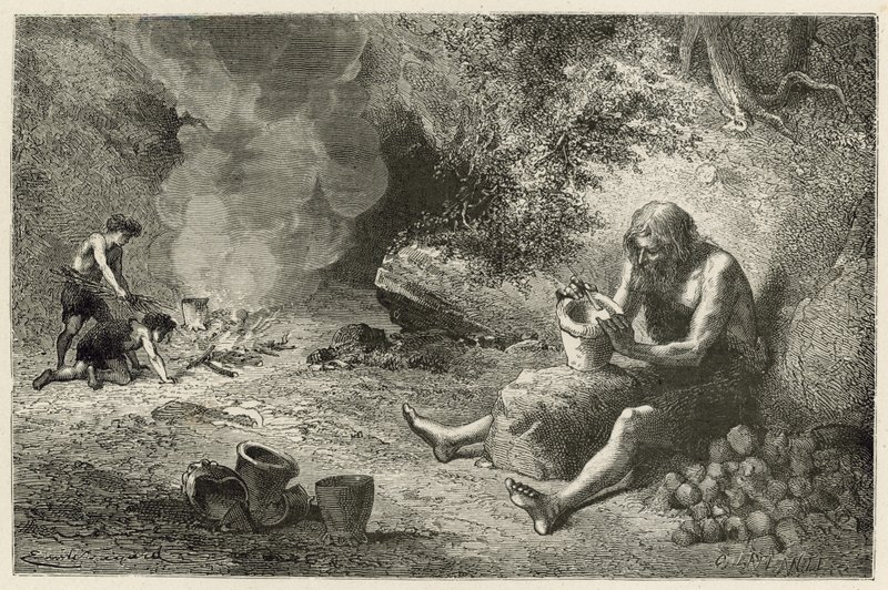 Il primo vasaio da Emile Antoine Bayard