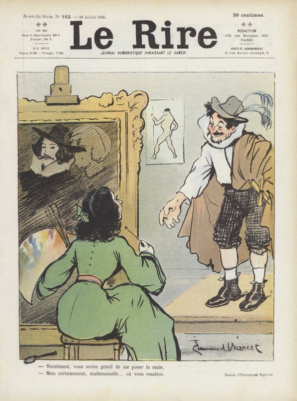 Illustrazione per Le Rire da Emmanuel Barcet
