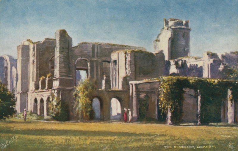 La Residenza Britannica, Lucknow, India da English Photographer