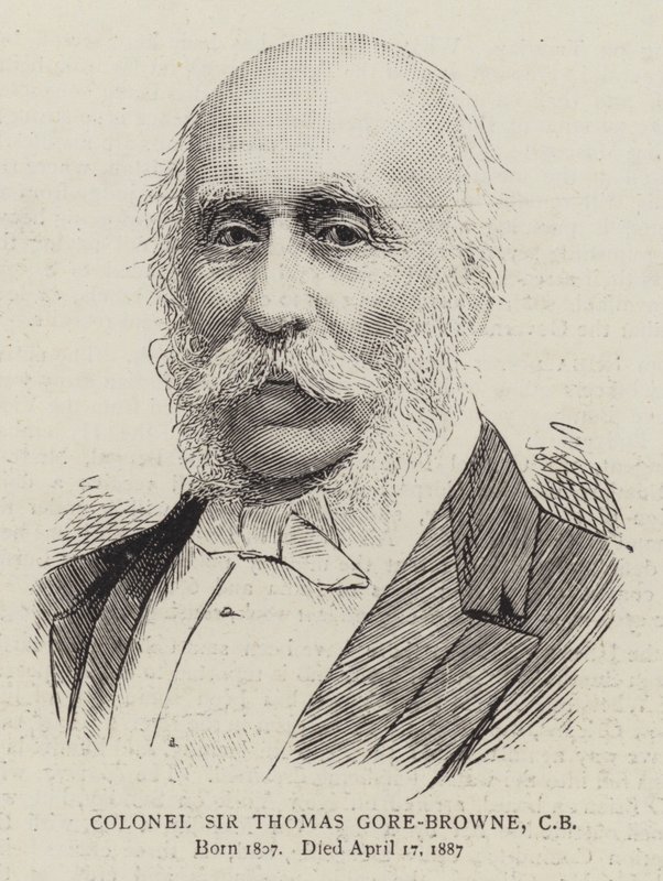 Colonnello Sir Thomas Gore-Browne, CB da English School