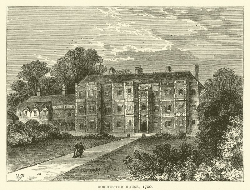 Casa Dorchester, 1700 da English School