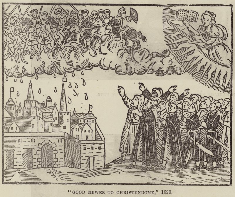 Buone notizie per la cristianità, 1620 da English School