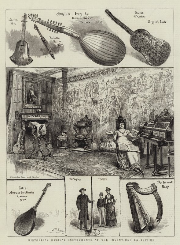 Strumenti musicali storici alla Mostra delle Invenzioni da English School
