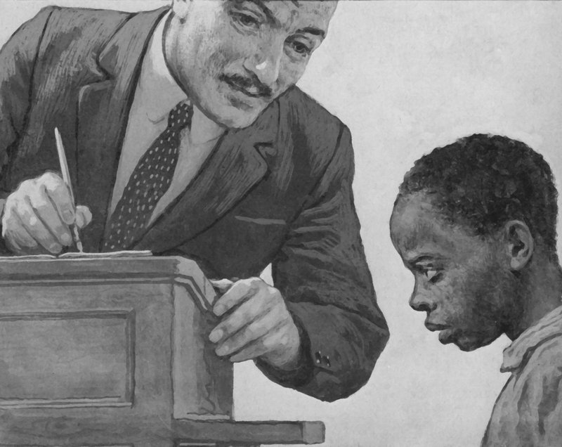 Jesse Owens da bambino da English School