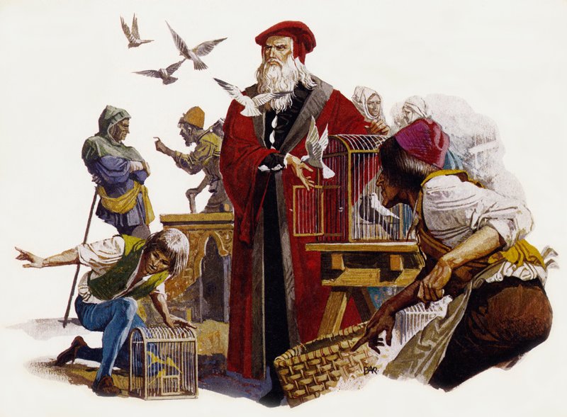 Leonardo Da Vinci da English School