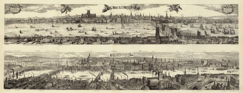 Londra 1616, Londra 1890 da English School