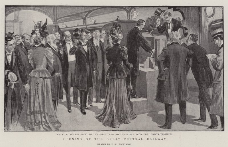 Apertura della Grande Ferrovia Centrale da English School