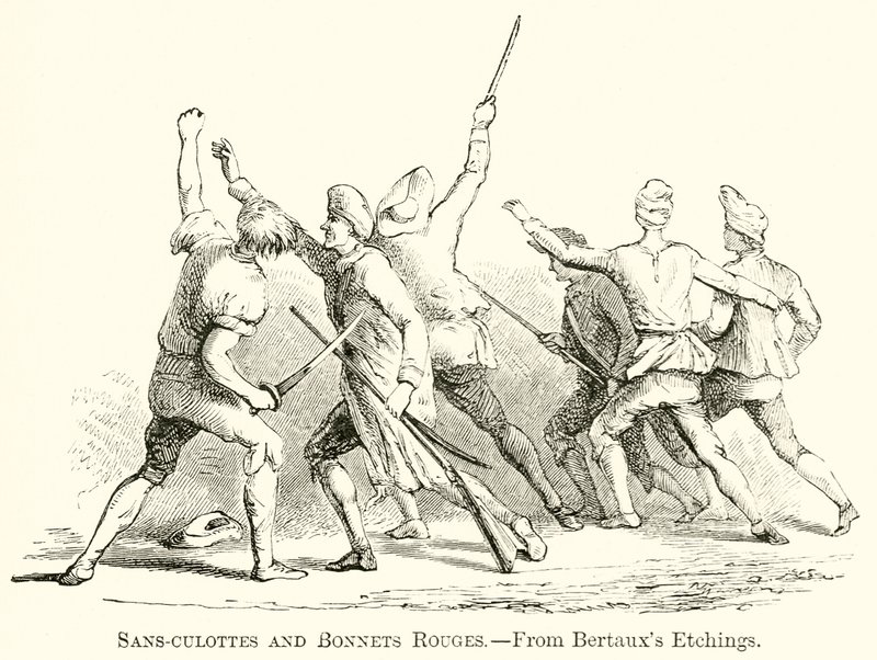 Sans-Culottes e Bonnet Rouge da English School