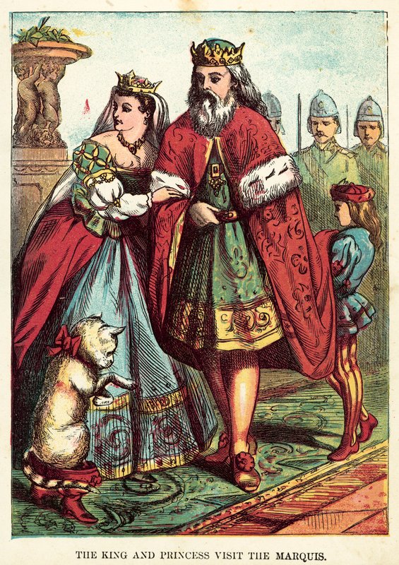 Il Re e la Principessa visitano il Marchese da English School