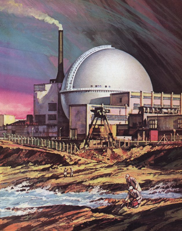 La centrale nucleare di Dounreay in Scozia da English School