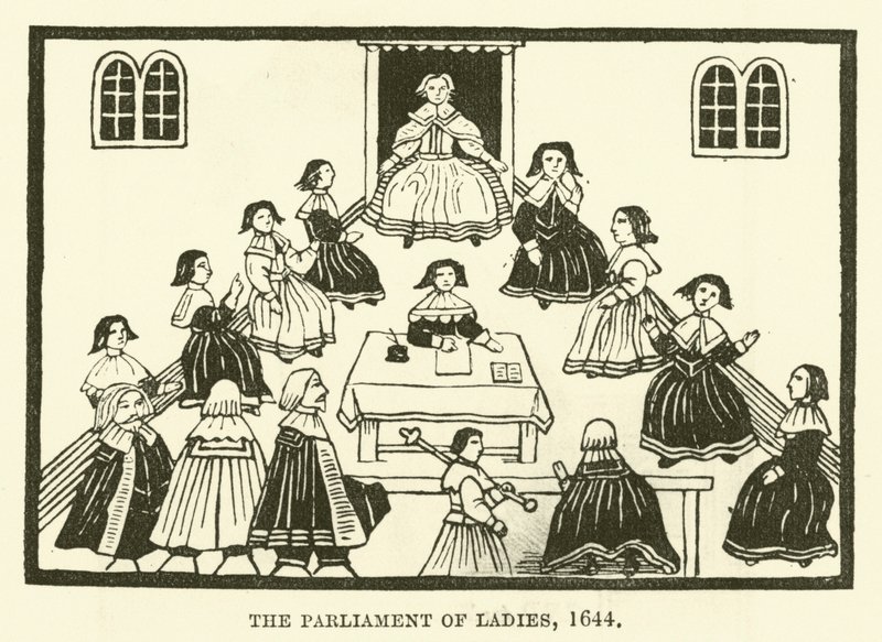 Il parlamento delle signore, 1644 da English School