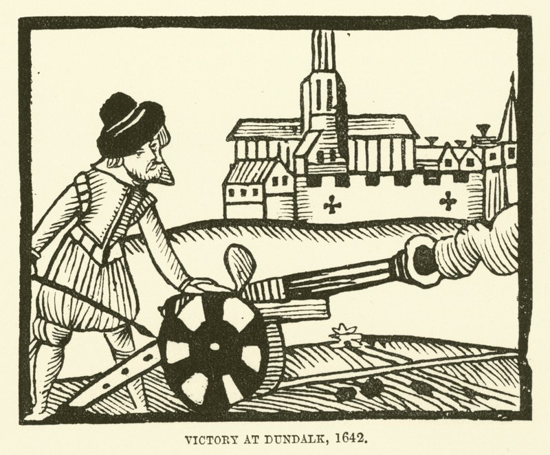 Vittoria a Dundalk, 1642 da English School