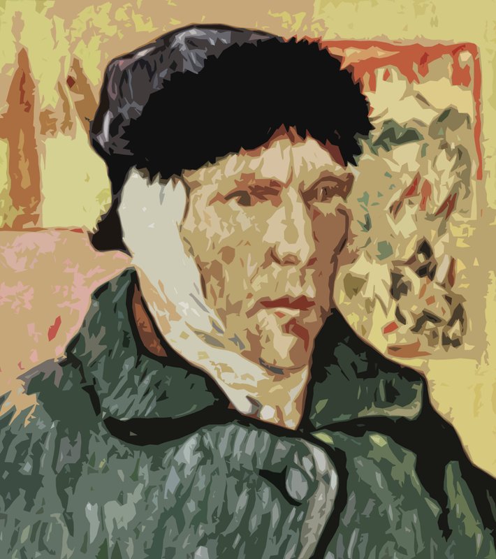 Vincent Van Gogh, con l