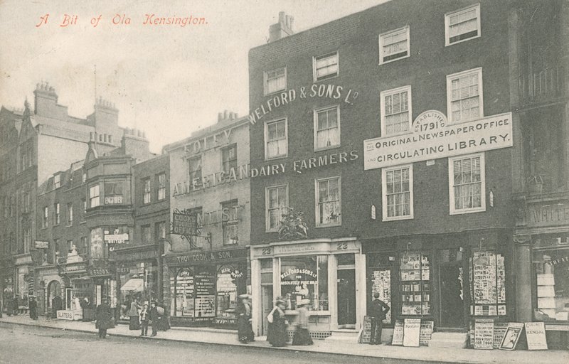 Un angolo del vecchio Kensington da English Photographer