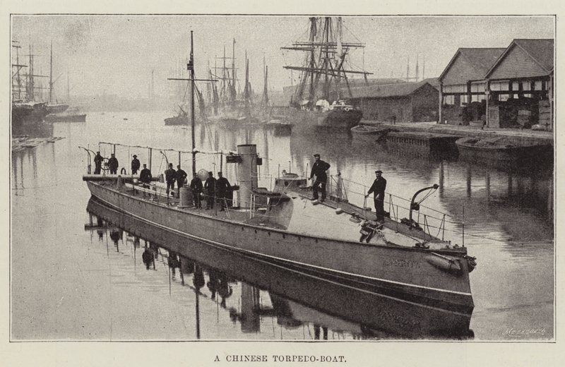 Un Torpediniere Cinese da English Photographer