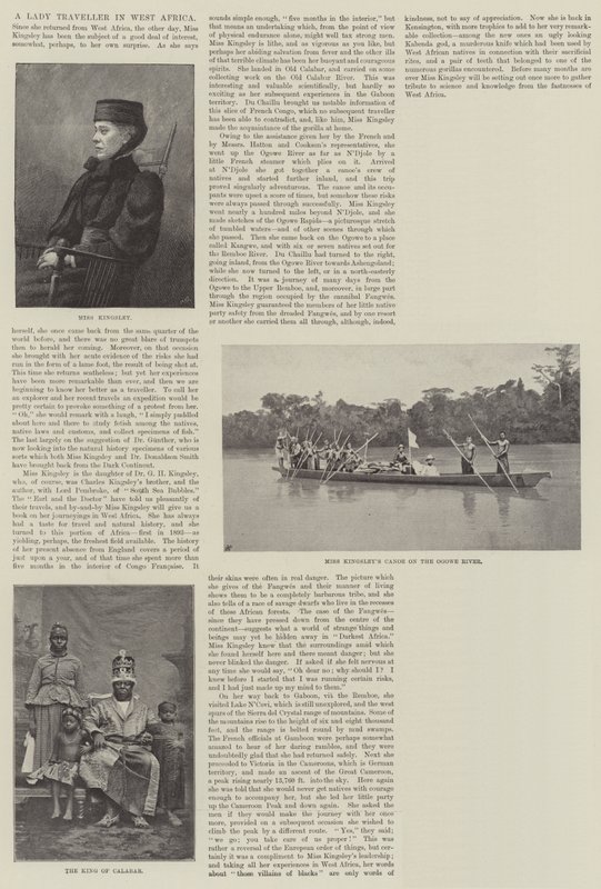 Una viaggiatrice in Africa occidentale da English Photographer