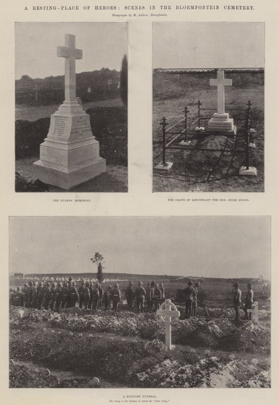 Un luogo di riposo degli eroi, scene nel cimitero di Bloemfontein da English Photographer