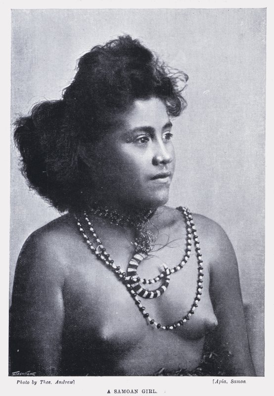 Una ragazza samoana da English Photographer