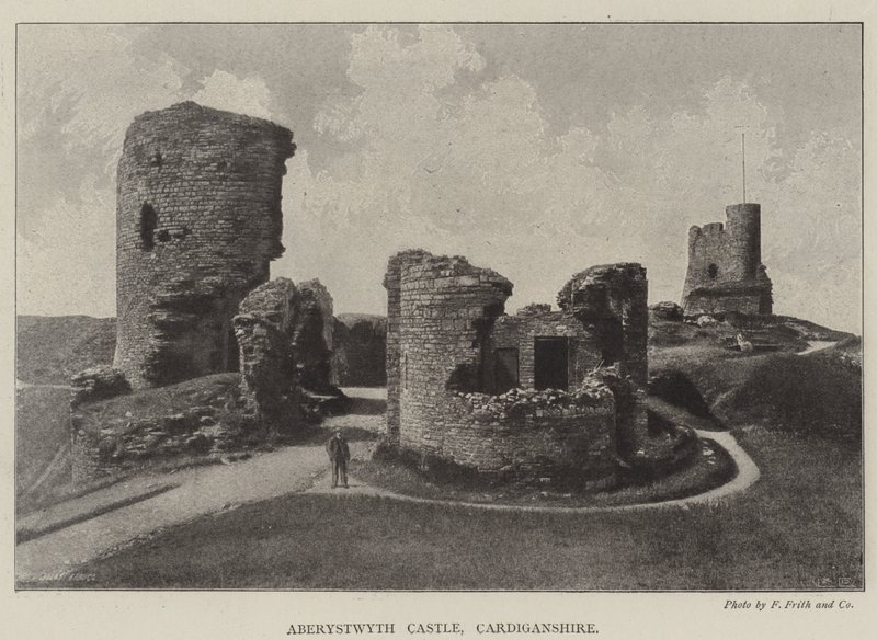 Castello di Aberystwyth, Cardiganshire da English Photographer