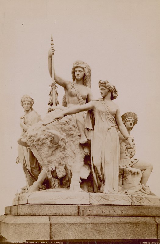 Albert Memorial, South Kensington, Londra da English Photographer